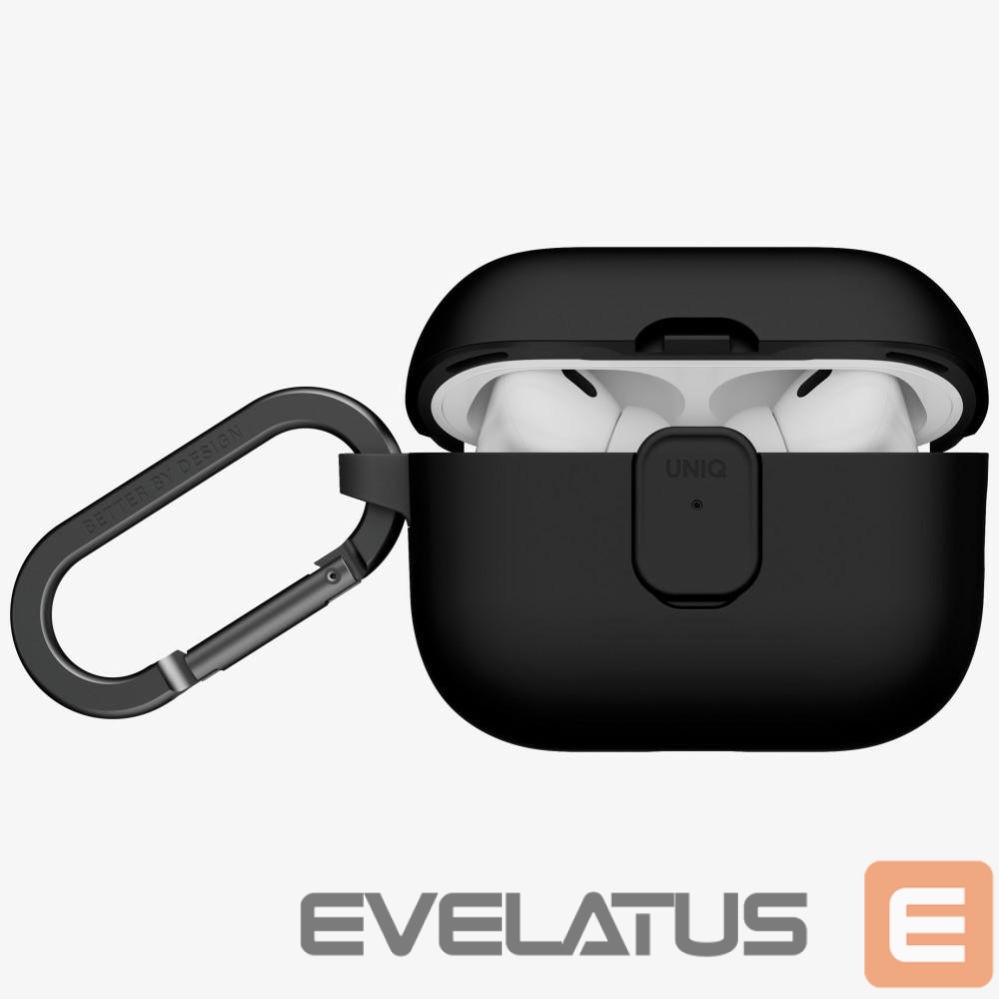Kitos prekės UNIQ Uniq Clyde Case for AirPods Pro 3 - Black and Gray