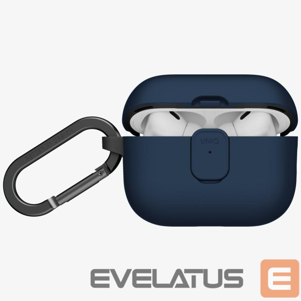 Kitos prekės UNIQ Uniq Clyde Case for AirPods Pro 3rd Gen - Blue/Gray
