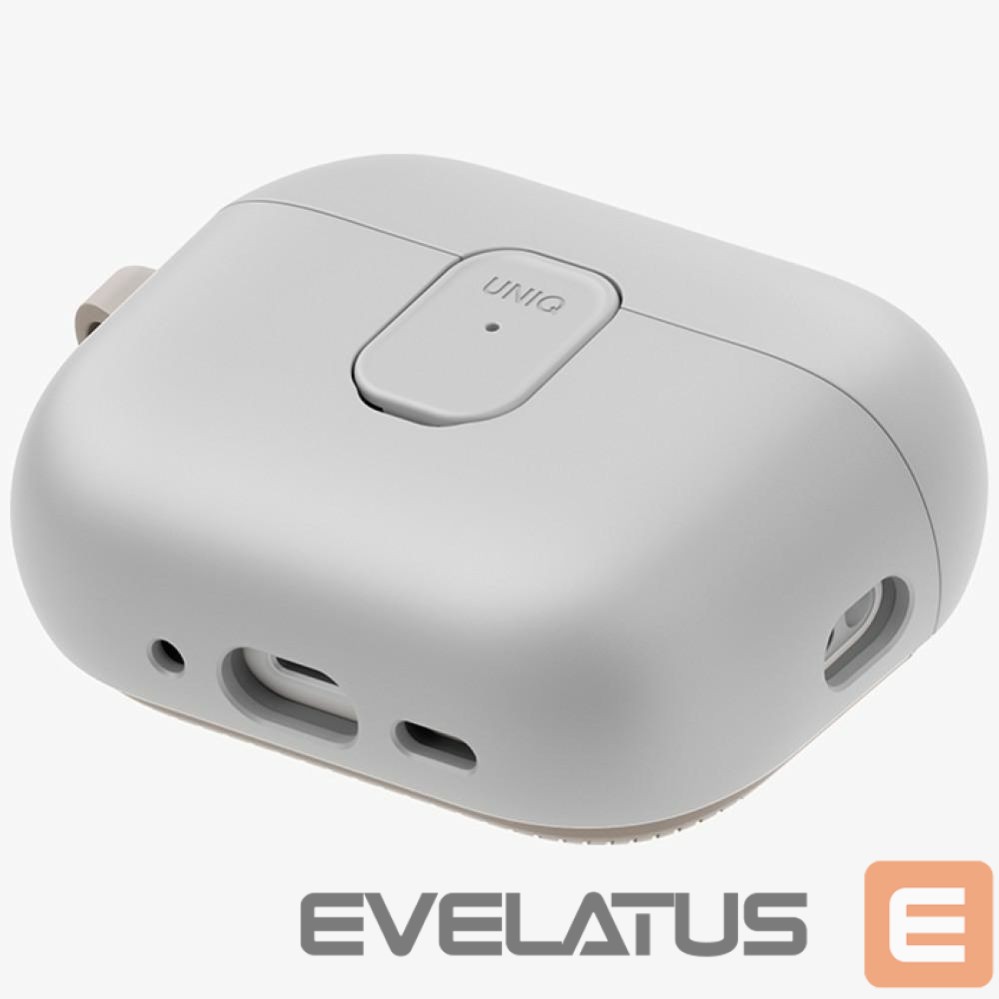 Kitos prekės UNIQ Uniq Clyde Case for AirPods Pro 3rd Gen - Gray-Beige