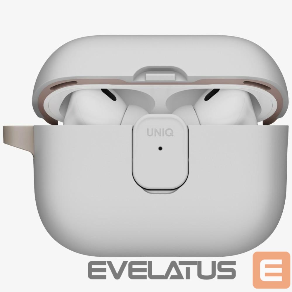 Kitos prekės UNIQ Uniq Clyde Case for AirPods Pro 3rd Gen - Gray-Beige