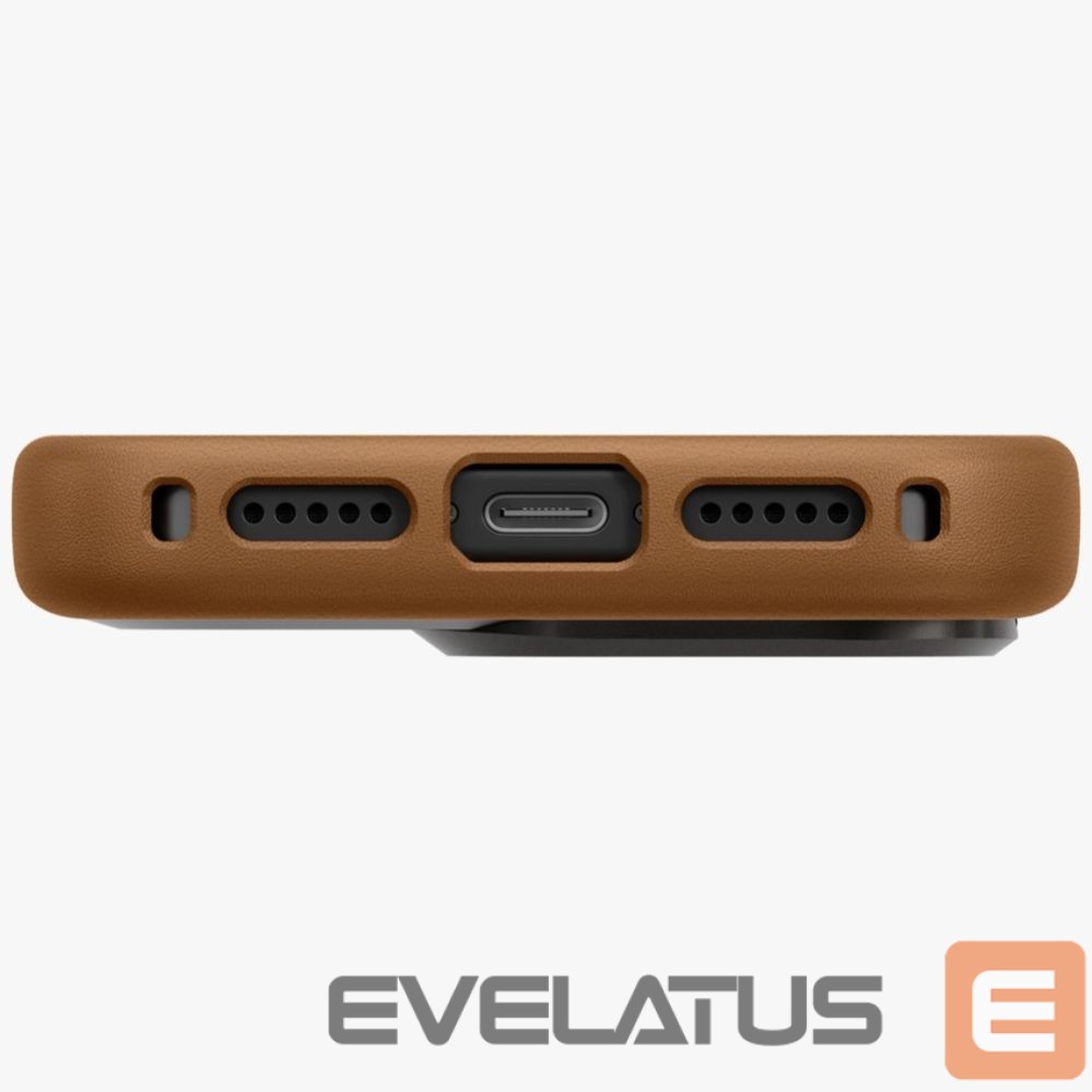 Kitos prekės UNIQ Uniq Heldro Pro Magclick Charging Case for iPhone 17 Pro - Brown