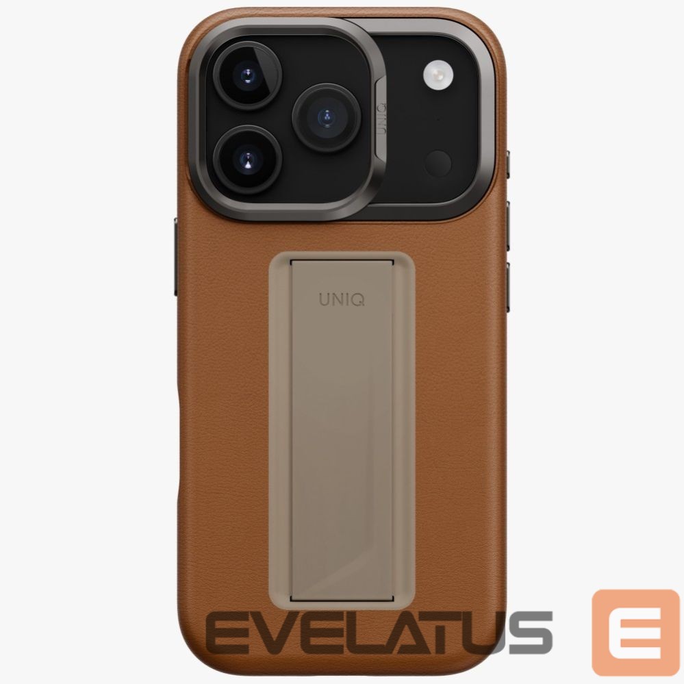 Kitos prekės UNIQ Uniq Heldro Pro Magclick Charging Case for iPhone 17 Pro - Brown