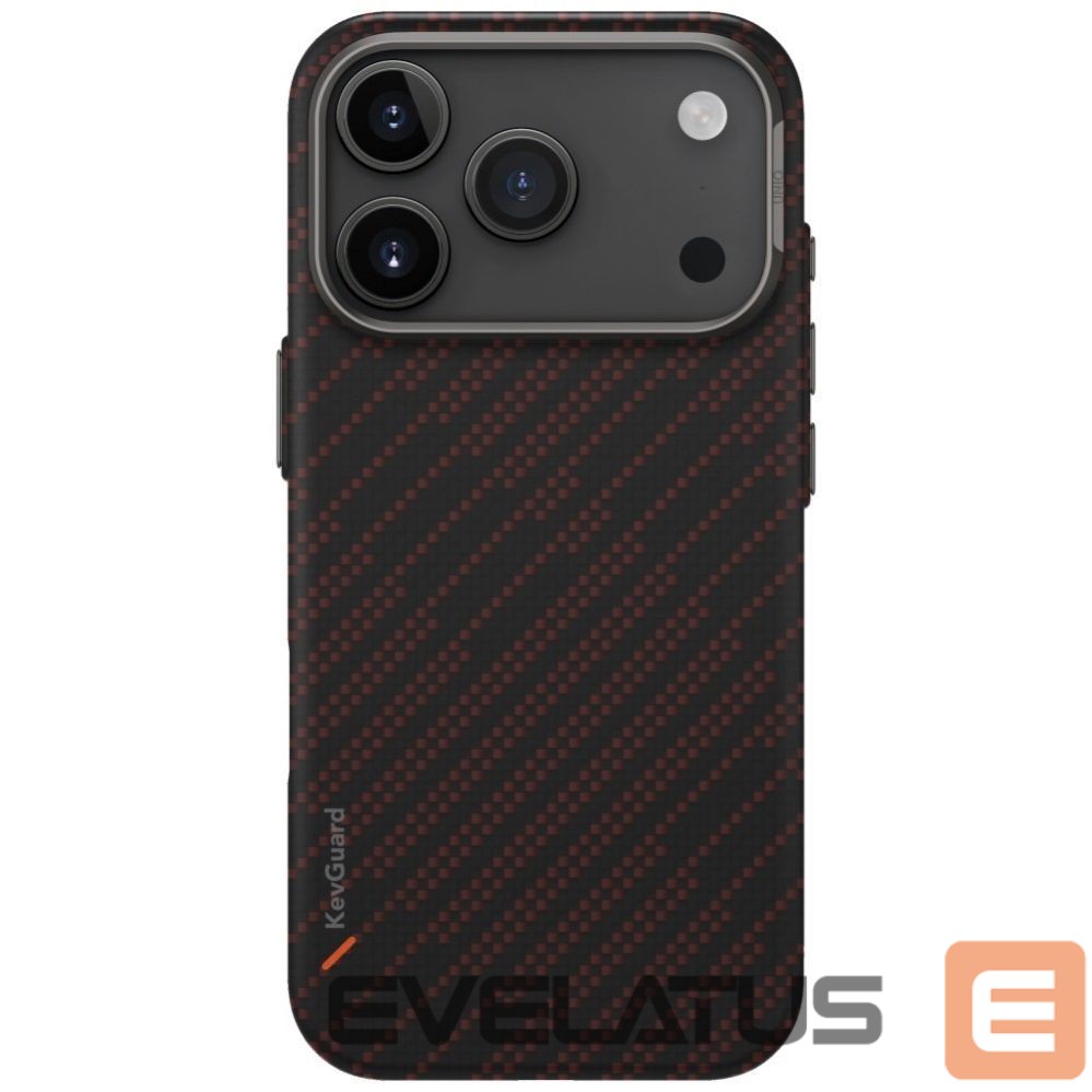 Kitos prekės UNIQ Uniq Keva EDGE Magclick Charging Case for iPhone 17 Pro - Orange