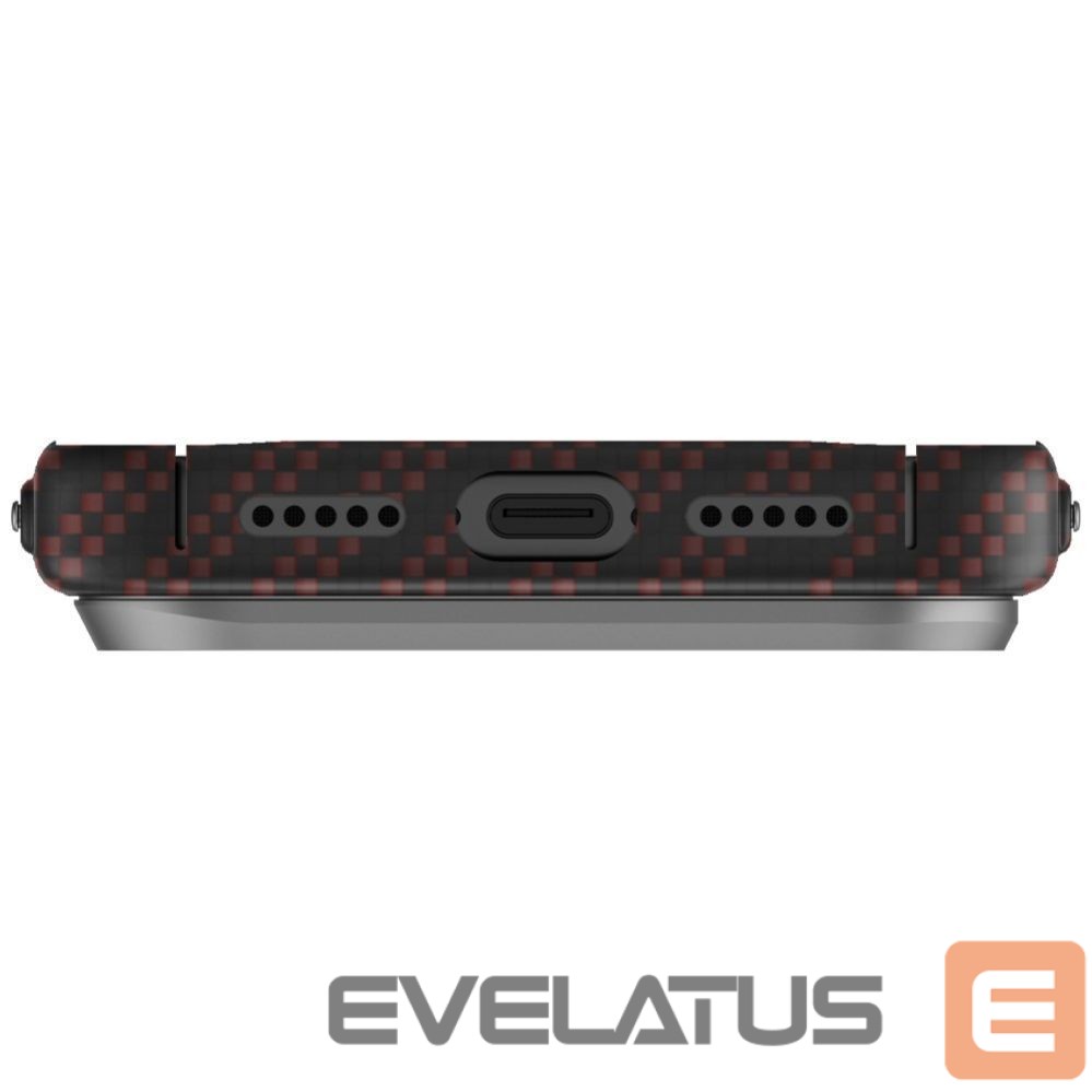 Kitos prekės UNIQ Uniq Keva EDGE Magclick Charging Case for iPhone 17 Pro - Orange