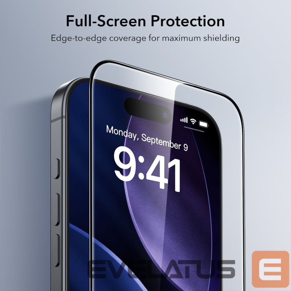 Kitos prekės ESR ESR UltraFit Tempered Glass 2-pack for iPhone 17 Pro - transparent