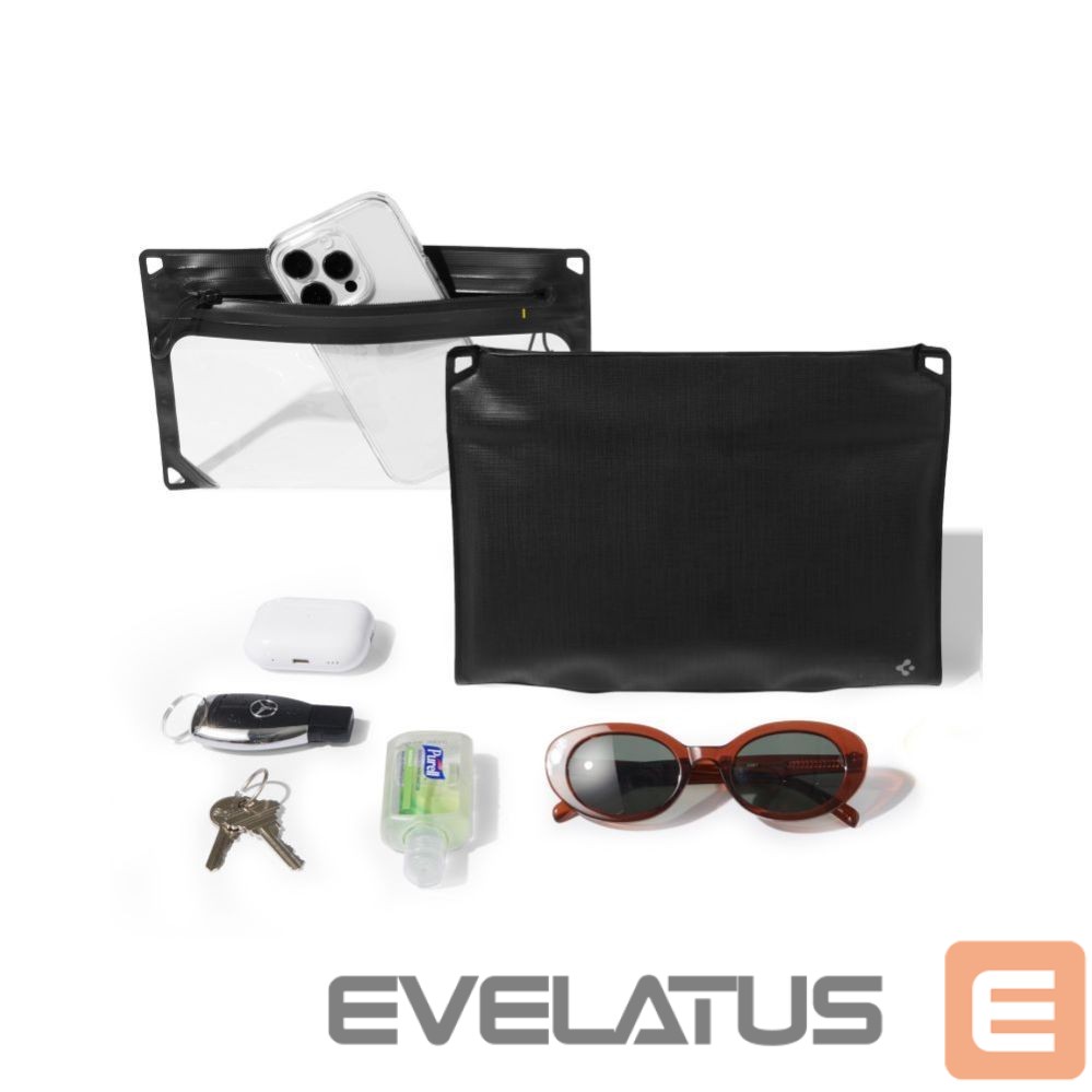 Kitos prekės Spigen Spigen A640 Waterproof Phone Bag - Black