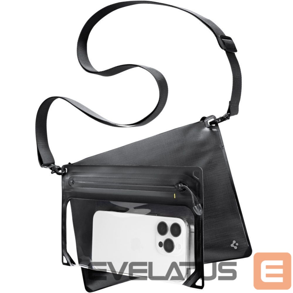 Kitos prekės Spigen Spigen A640 Waterproof Phone Bag - Black