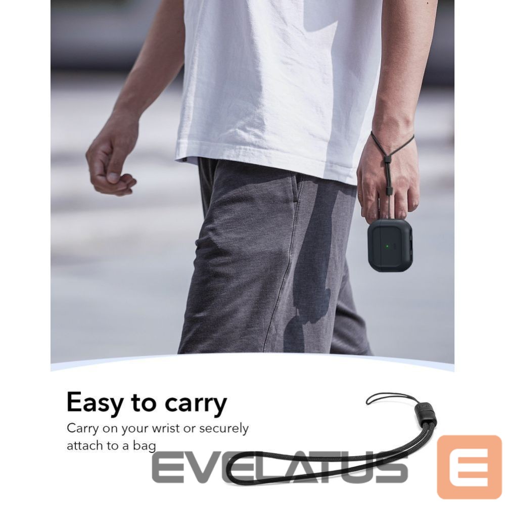 Kitos prekės ESR ESR Orbit HaloLock MagSafe case for AirPods Pro 3 - black