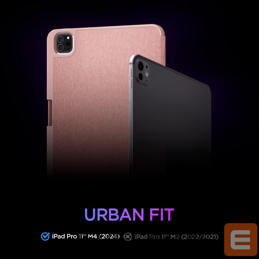 Kitos prekės Spigen Spigen Urban Fit Case for iPad Pro 11" 5 / 6 / 2024-2025 - Pink