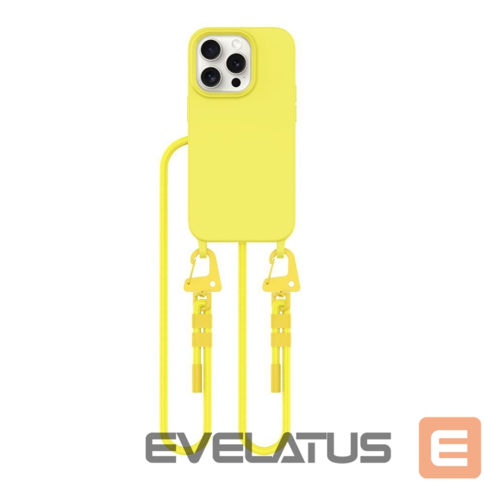 Kitos prekės Tech-Protect Tech-Protect Magnecklace MagSafe Case for iPhone 14 Pro - Yellow