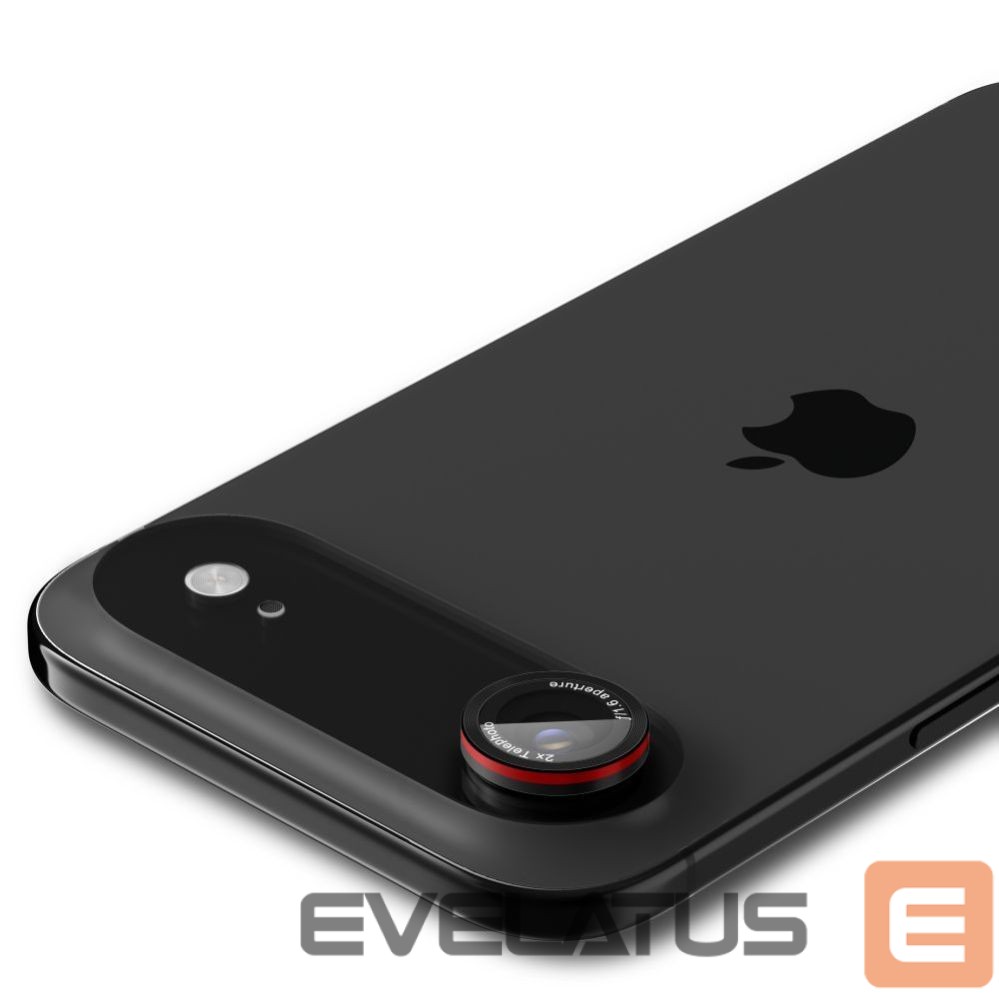 Kitos prekės Spigen Spigen Optik Pro L-Series 2-pack iPhone Air Lens Glass - Black and Red
