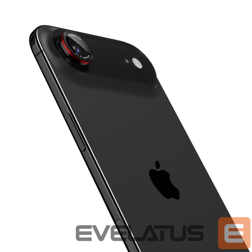 Kitos prekės Spigen Spigen Optik Pro L-Series 2-pack iPhone Air Lens Glass - Black and Red