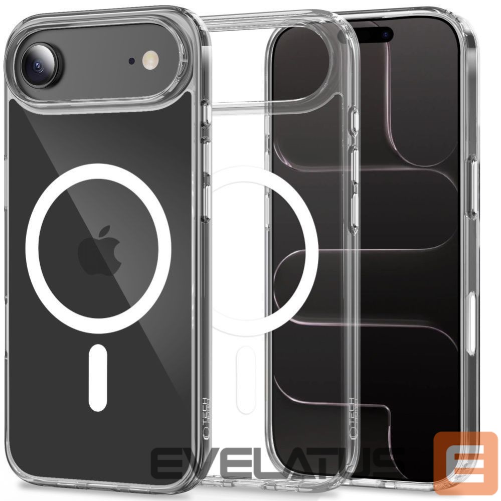 Kitos prekės Tech-Protect Tech-Protect Flexair Hybrid CC MagSafe Case for iPhone Air - Clear