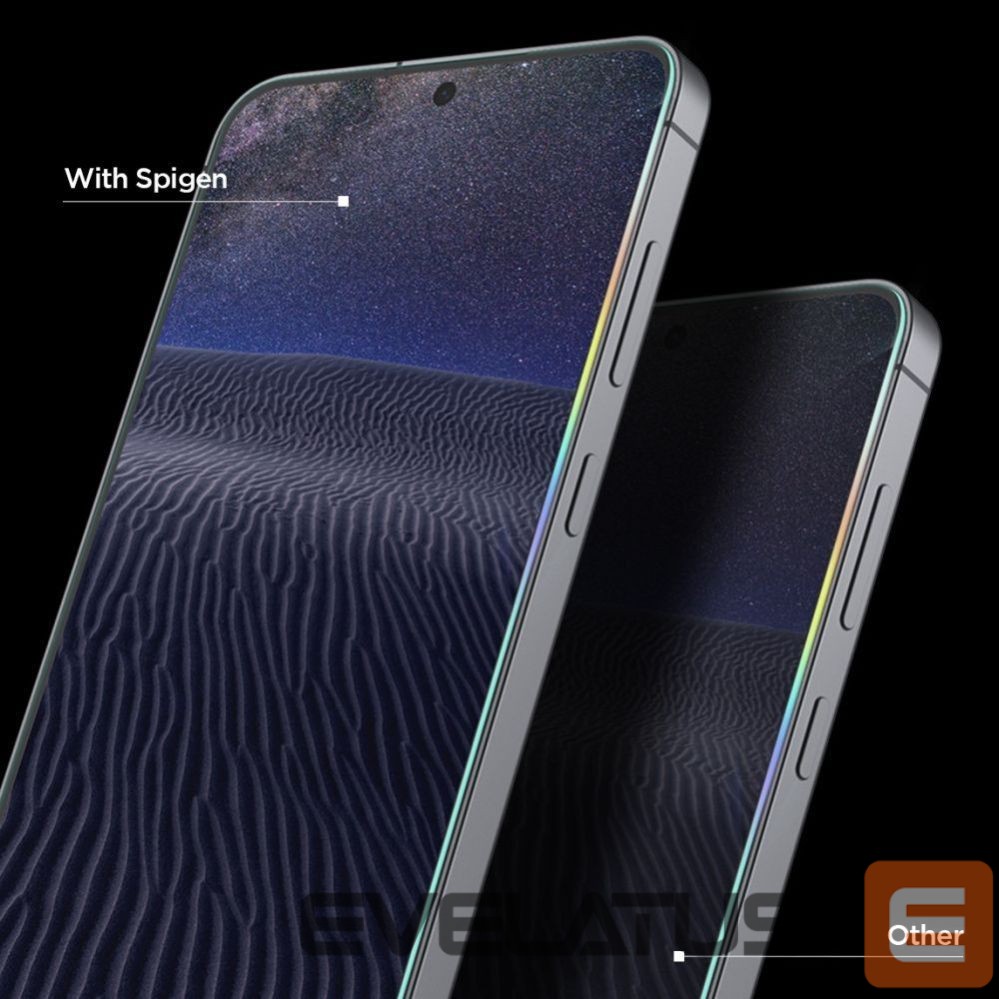 Kitos prekės Spigen Spigen Glas.tR "EZ Fit Pro" Tempered Glass 2-pack for Samsung Galaxy S25 FE