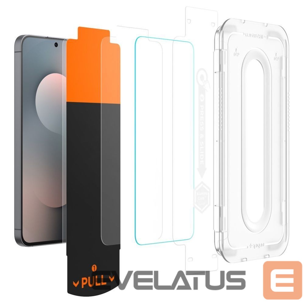Kitos prekės Spigen Spigen Glas.tR "EZ Fit Pro" Tempered Glass 2-pack for Samsung Galaxy S25 FE