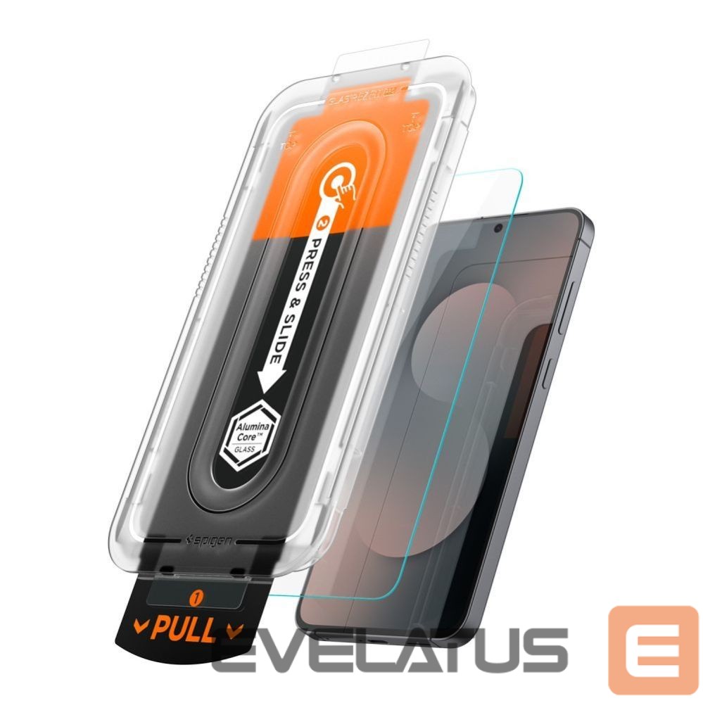 Kitos prekės Spigen Spigen Glas.Tr "EZ FIT PRO" HD Tempered Glass for Samsung Galaxy S25 FE