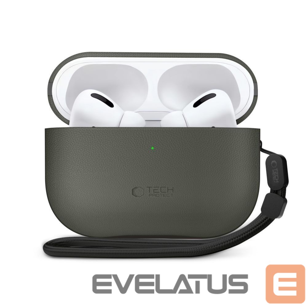 Kitos prekės Tech-Protect Tech-Protect NaturalFit Case for AirPods Pro 3 - Green