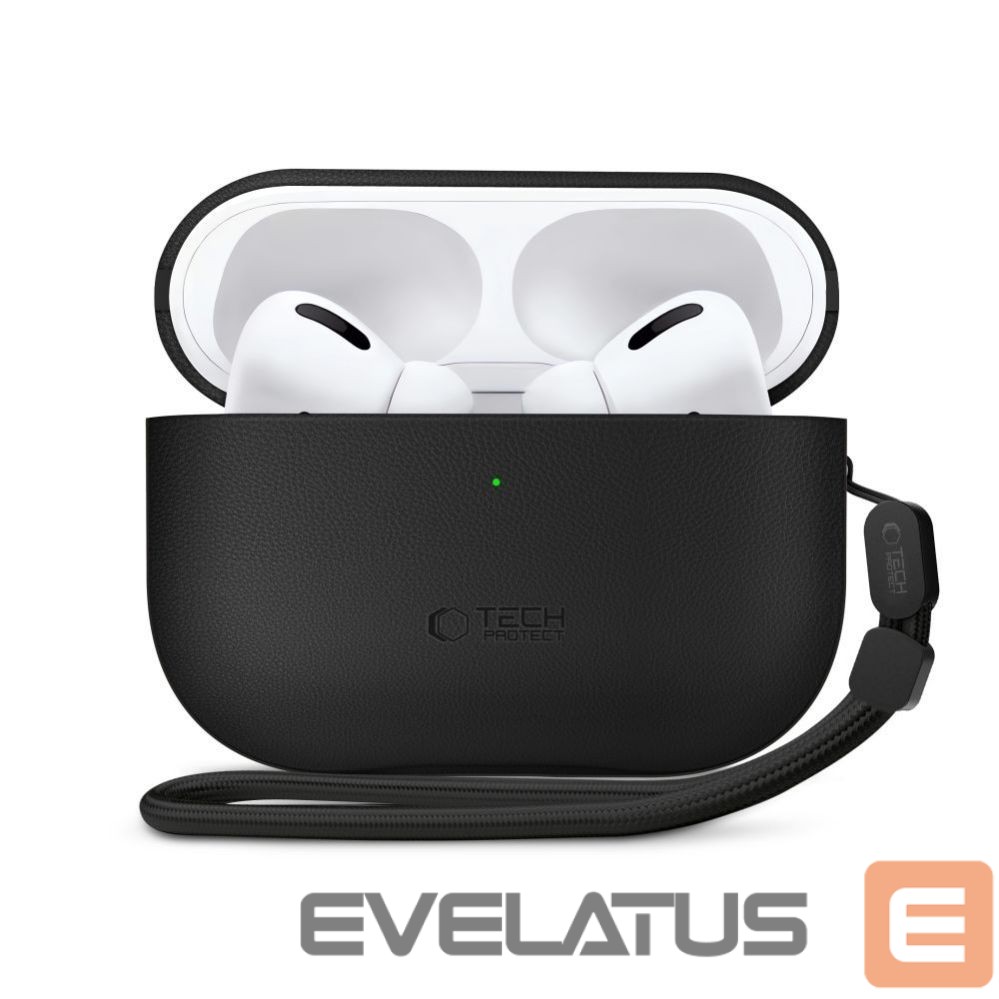 Kitos prekės Tech-Protect Tech-Protect NaturalFit Case for AirPods Pro 3 - Black