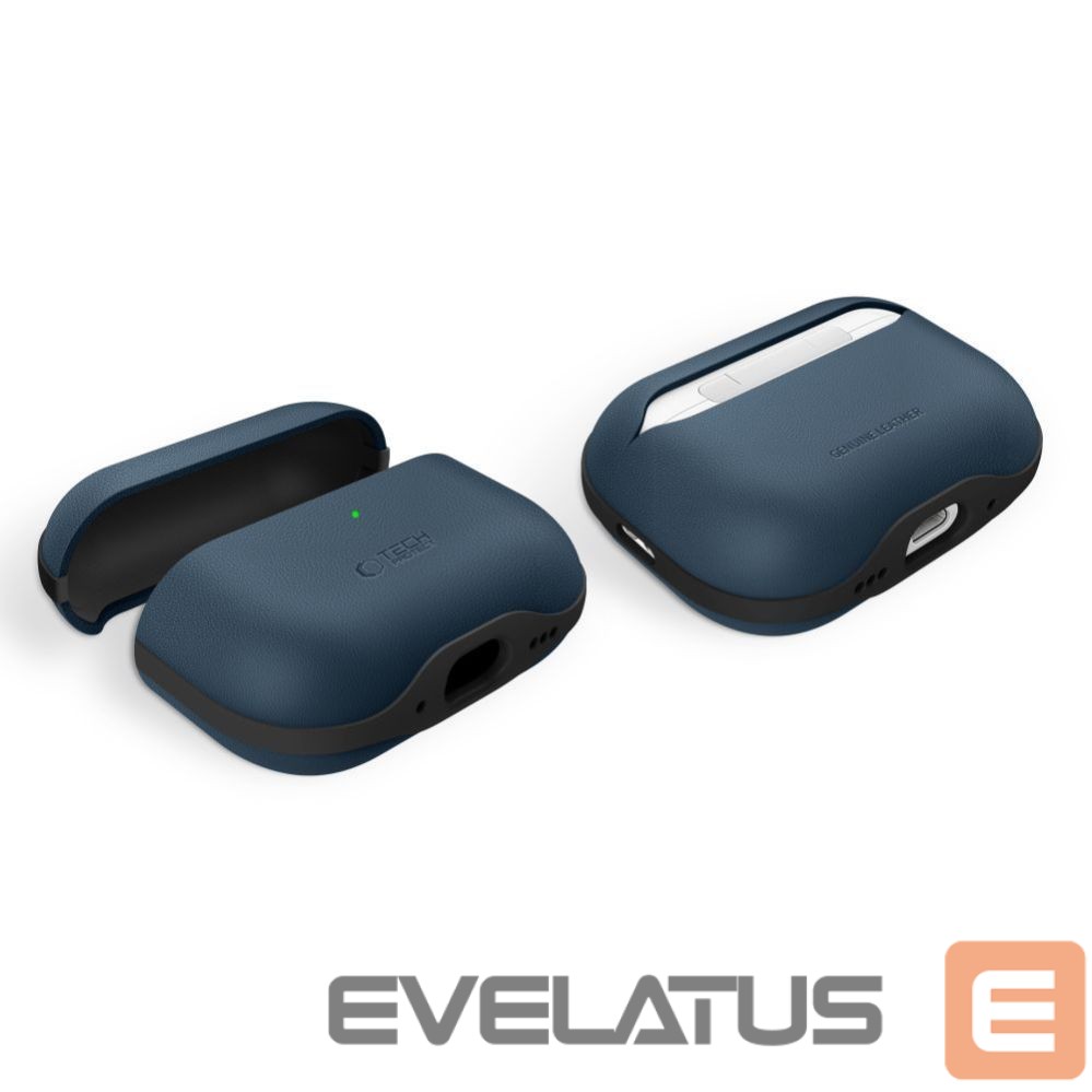 Kitos prekės Tech-Protect Tech-Protect NaturalFit Case for AirPods Pro 3 - Navy Blue