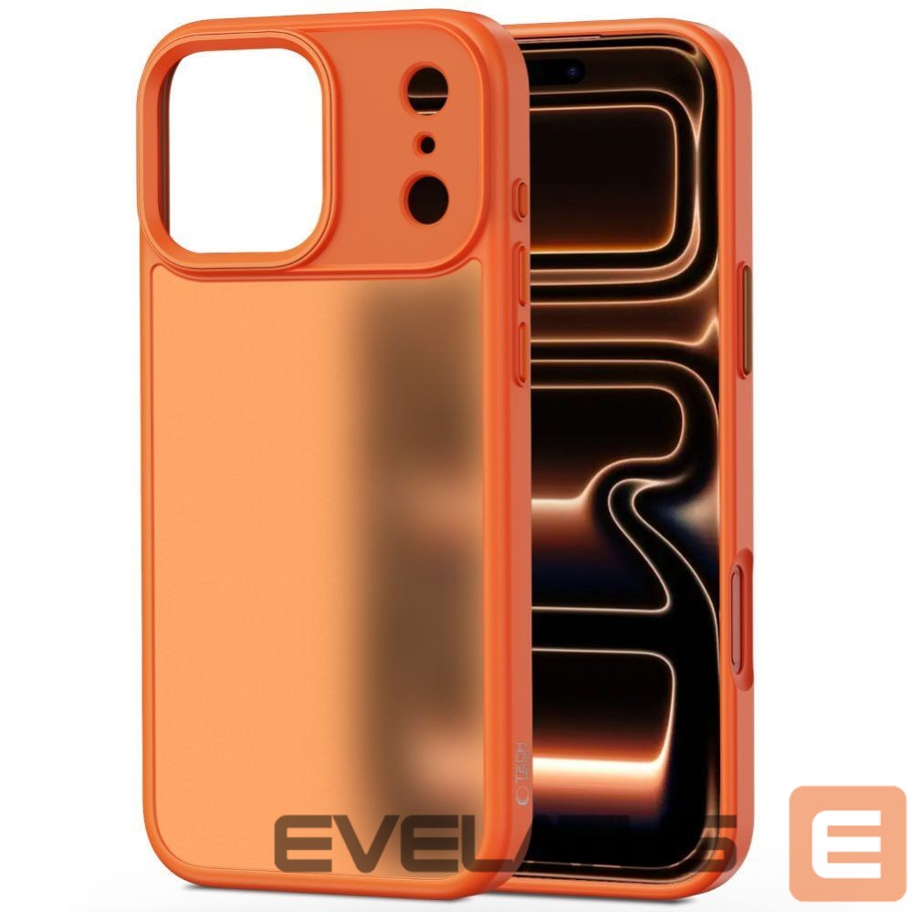Kitos prekės Tech-Protect Tech-Protect MagMat case for iPhone 17 Pro - orange and matte