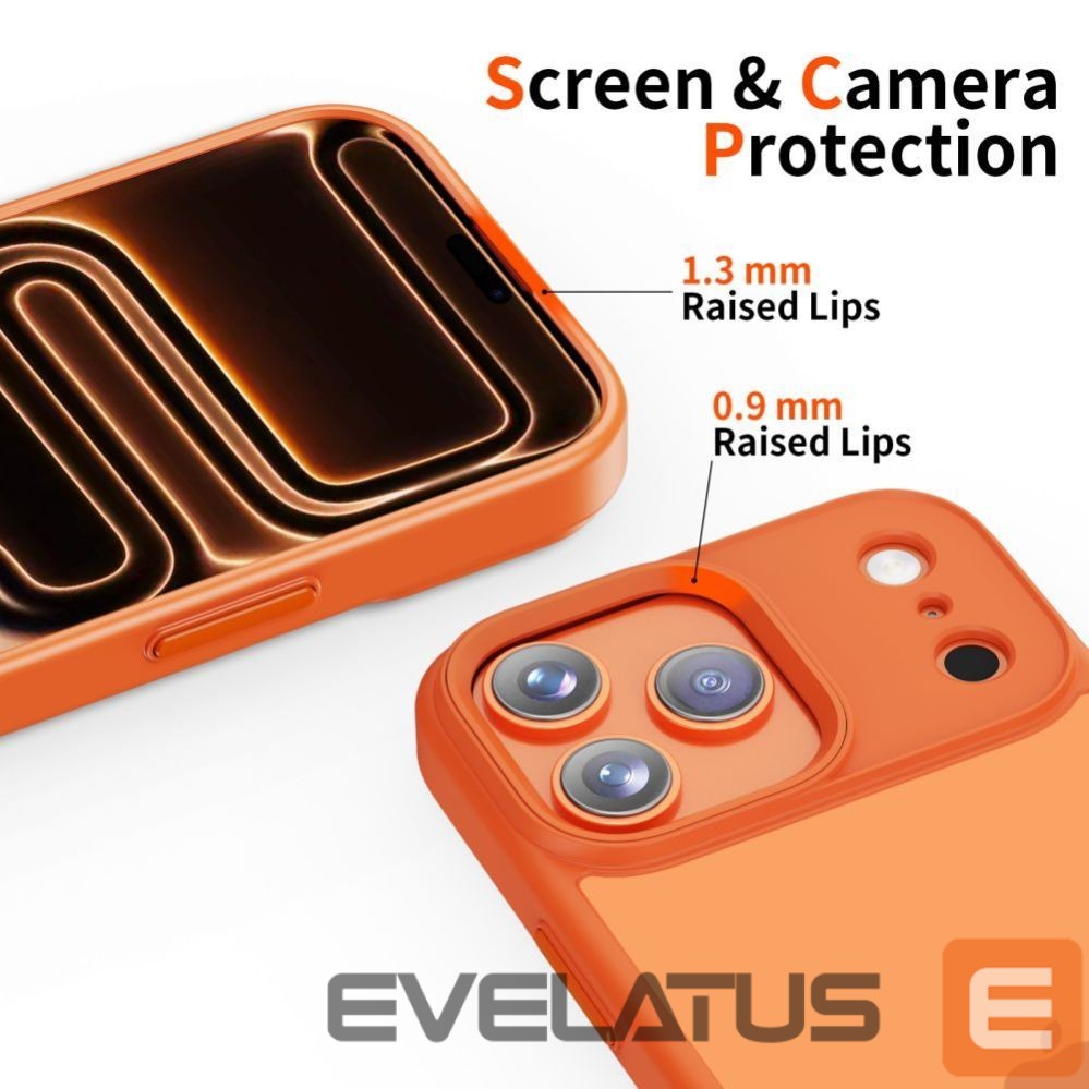 Kitos prekės Tech-Protect Tech-Protect MagMat Case for iPhone 17 Pro Max - Orange
