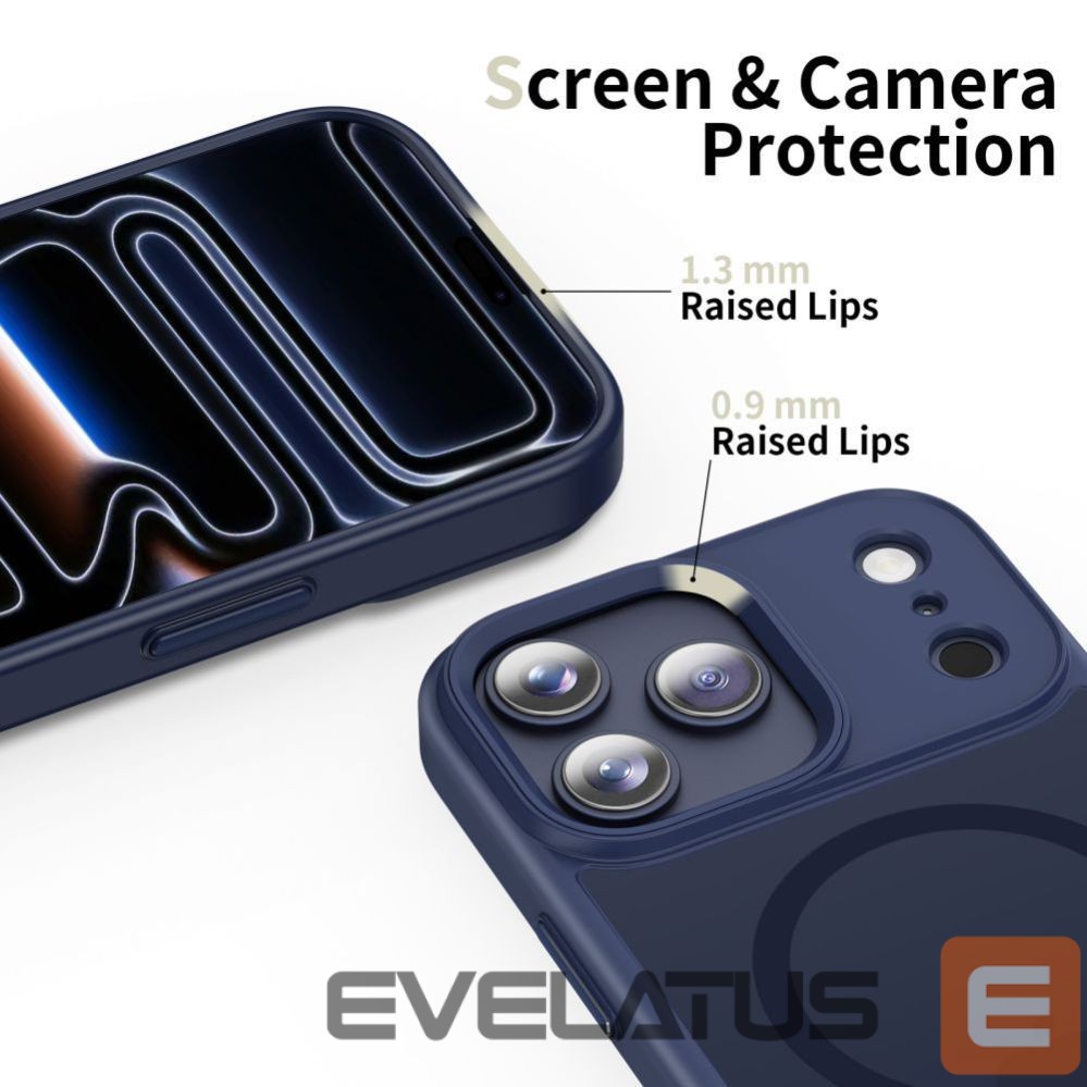 Kitos prekės Tech-Protect Tech-Protect MagMat MagSafe Case for iPhone 17 Pro - Navy Blue