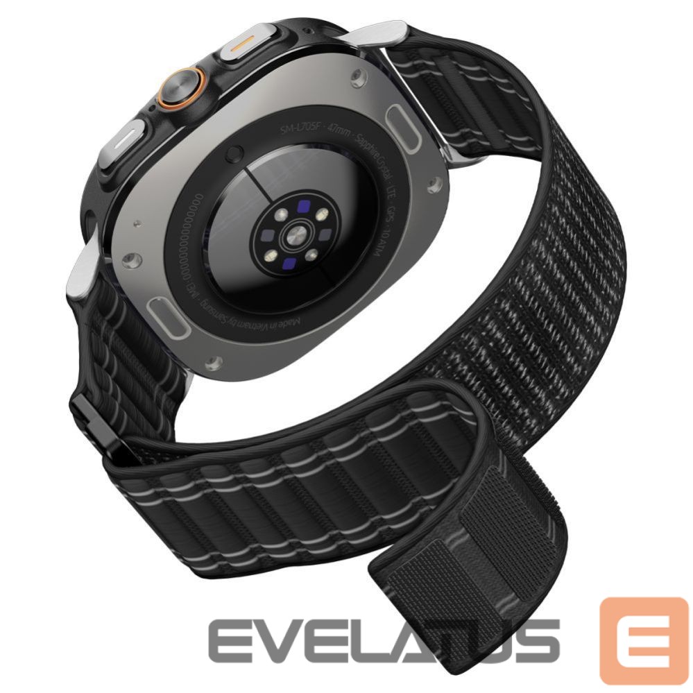 Kitos prekės Spigen Spigen WBF0 Strap for Samsung Galaxy Watch Ultra 47mm - Black