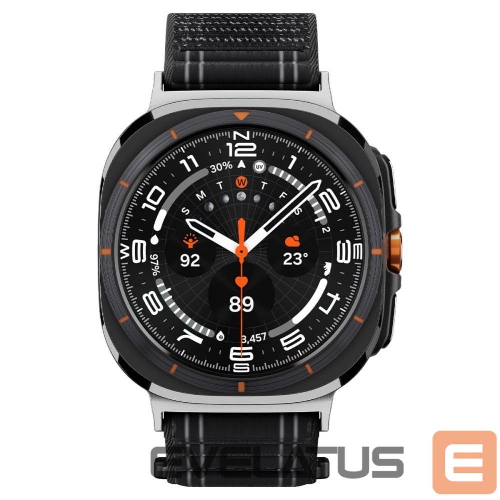 Kitos prekės Spigen Spigen WBF0 Strap for Samsung Galaxy Watch Ultra 47mm - Black