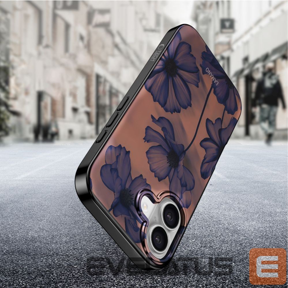 Kitos prekės Tech-Protect Tech-Protect Lamano MagSafe case for iPhone 17 - brown-purple