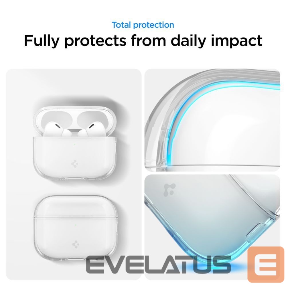 Kitos prekės Spigen Spigen Liquid Crystal Case for AirPods Pro 3 - Transparent