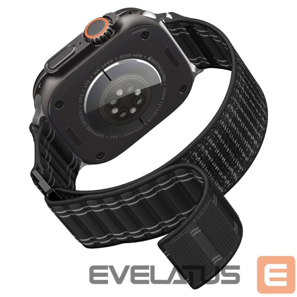 Kitos prekės Spigen Spigen WBF0 Strap for Apple Watch 44 / 45 / 46 / 49 mm - Black