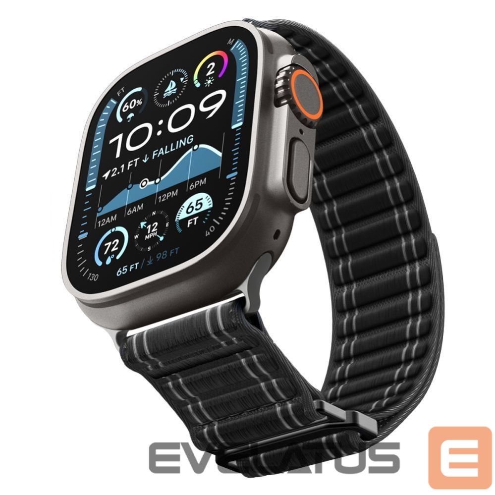 Kitos prekės Spigen Spigen WBF0 Strap for Apple Watch 44 / 45 / 46 / 49 mm - Black