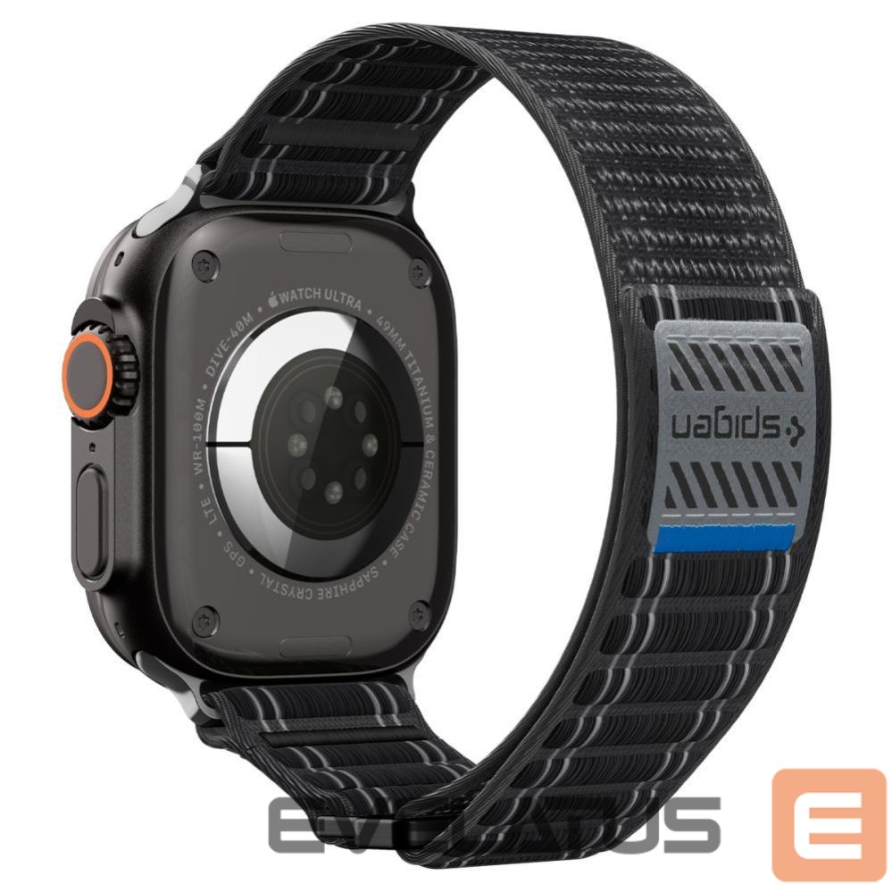 Kitos prekės Spigen Spigen WBF0 Strap for Apple Watch 44 / 45 / 46 / 49 mm - Black