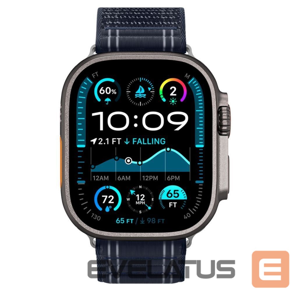 Kitos prekės Spigen Spigen WBF0 Strap for Apple Watch 44 / 45 / 46 / 49 mm - Navy Blue