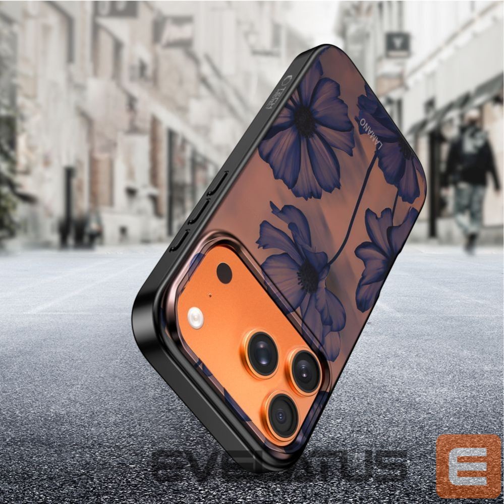 Kitos prekės Tech-Protect Tech-Protect Lamano MagSafe case for iPhone 17 Pro Max - brown-purple