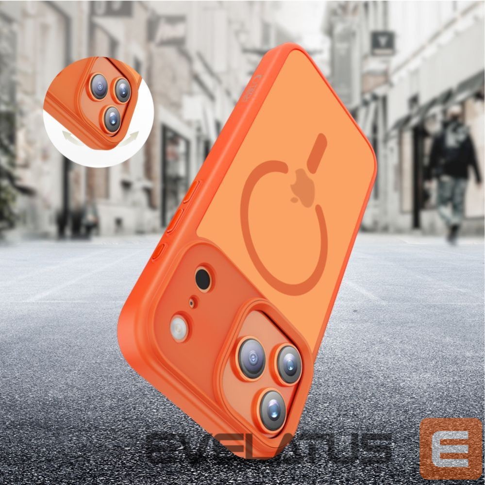 Kitos prekės Tech-Protect Tech-Protect MagMat MagSafe Case for iPhone 17 Pro Max - Orange