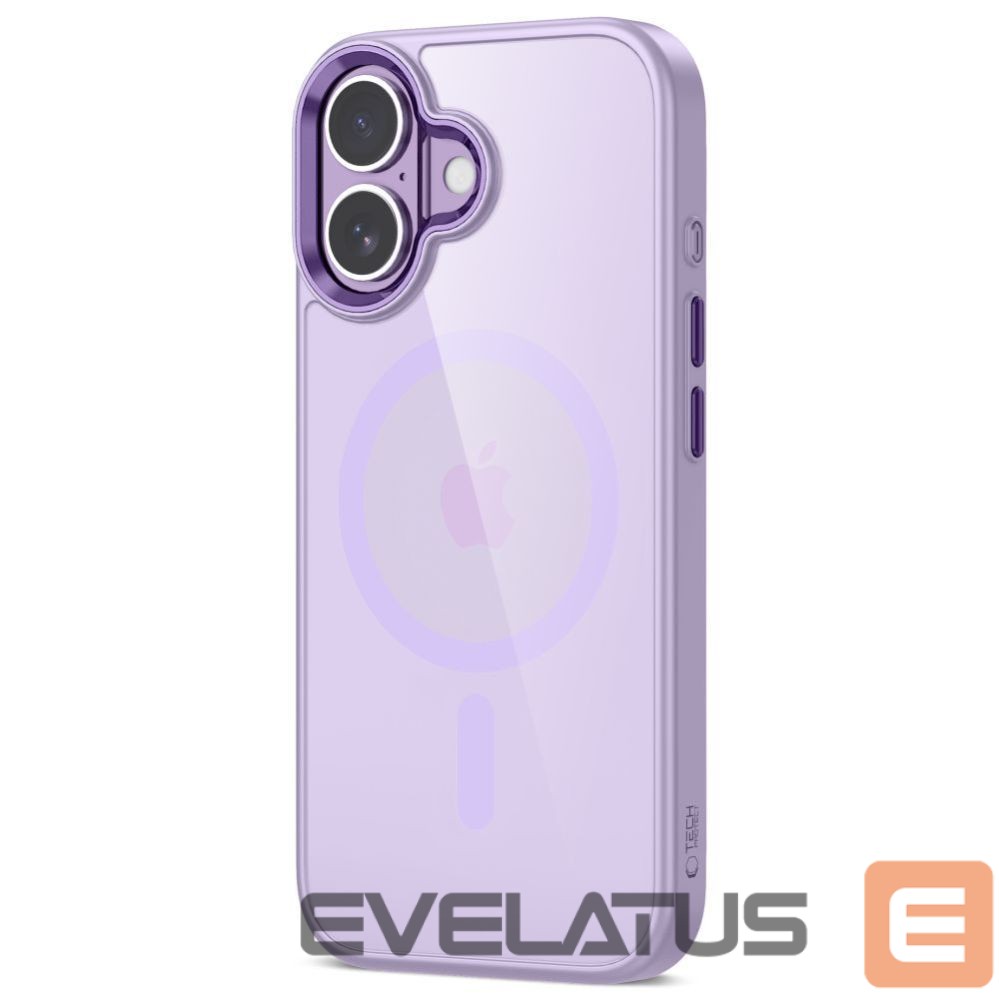 Kitos prekės Tech-Protect Tech-Protect MagMat MagSafe Case for iPhone 17 - Transparent Purple