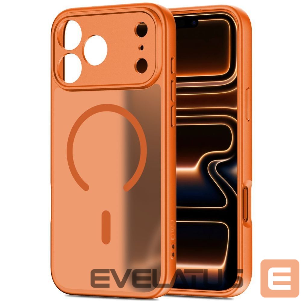 Kitos prekės Tech-Protect Tech-Protect BasicMag MagSafe Case for iPhone 17 Pro Max - Orange