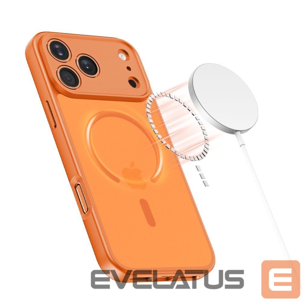 Kitos prekės Tech-Protect Tech-Protect BasicMag MagSafe Case for iPhone 17 Pro Max - Orange