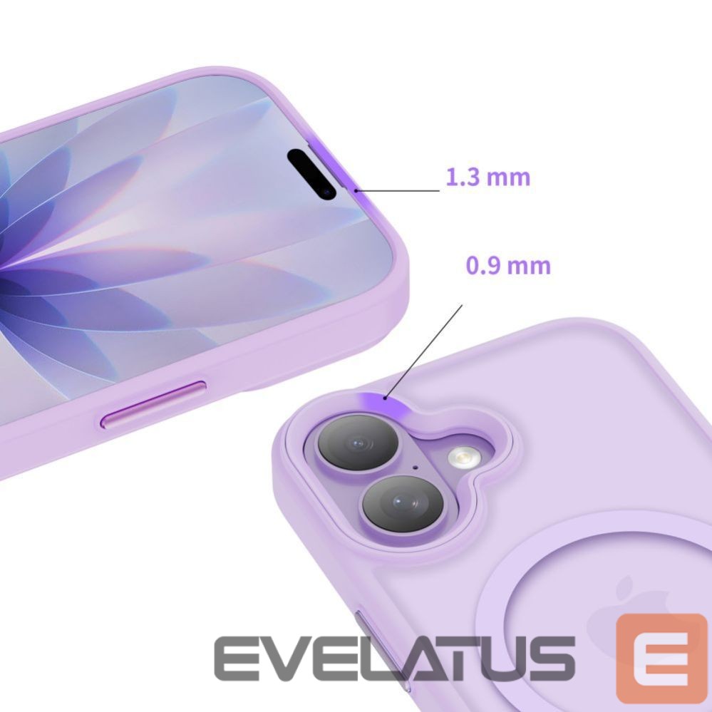 Kitos prekės Tech-Protect Tech-Protect MagMat MagSafe Case for iPhone 17 - Purple