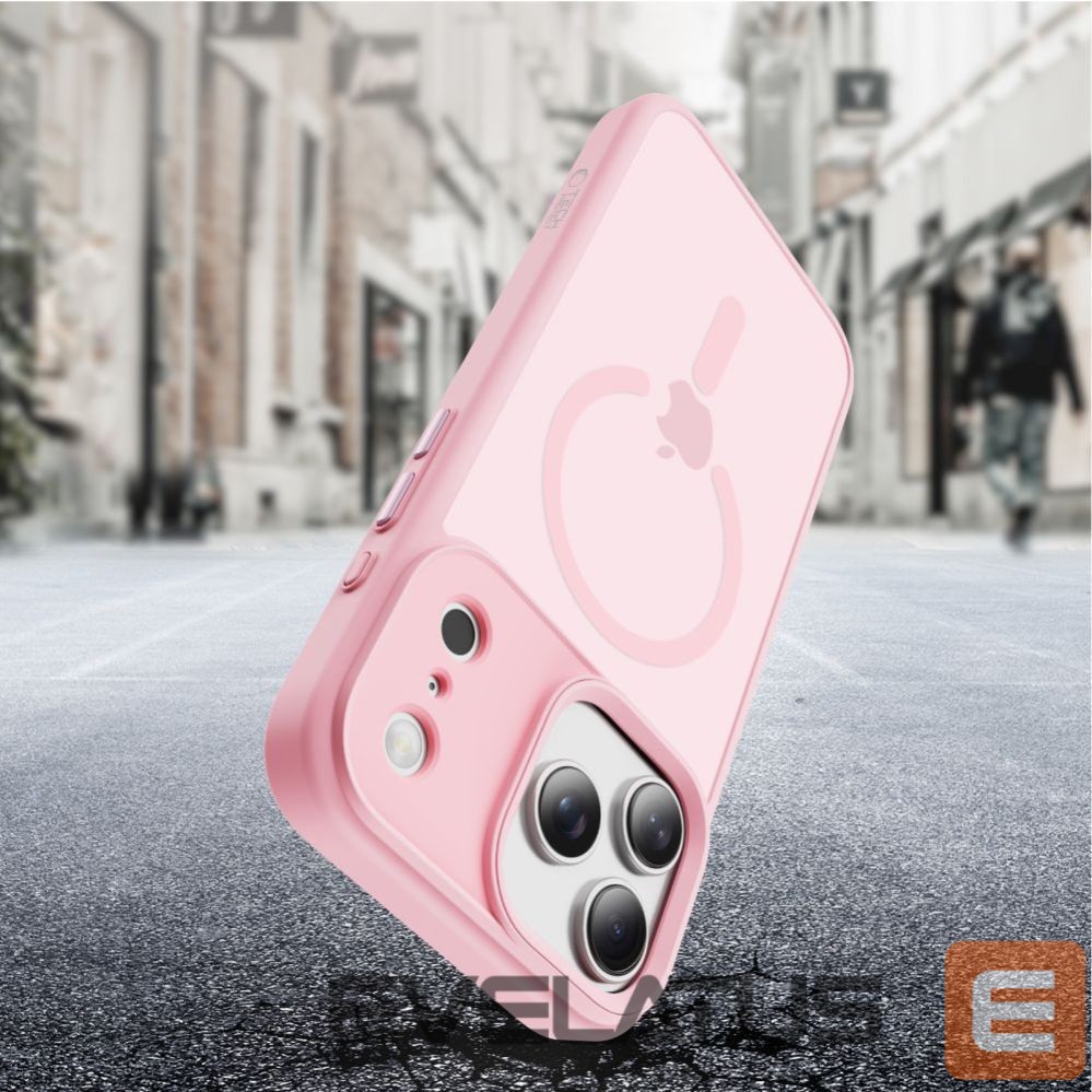 Kitos prekės Tech-Protect Tech-Protect MagMat MagSafe Case for iPhone 17 Pro Max - Pink