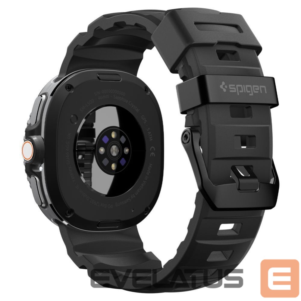 Kitos prekės Spigen Spigen WBS2 Strap for Samsung Galaxy Watch 40/44/46 mm - Black