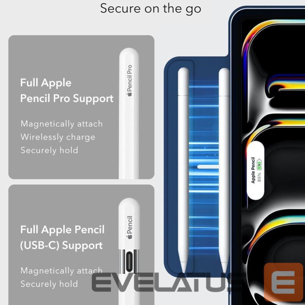 Kitos prekės ESR ESR Rebound Magnetic Case for iPad Pro 11" 5 / 6 / 2024-2025 - Navy Blue