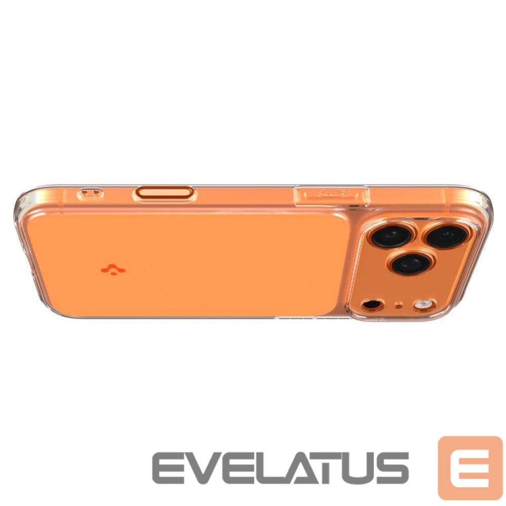 Kitos prekės Spigen Spigen Thin Fit MagSafe Case for iPhone 17 Pro Max - Clear Orange