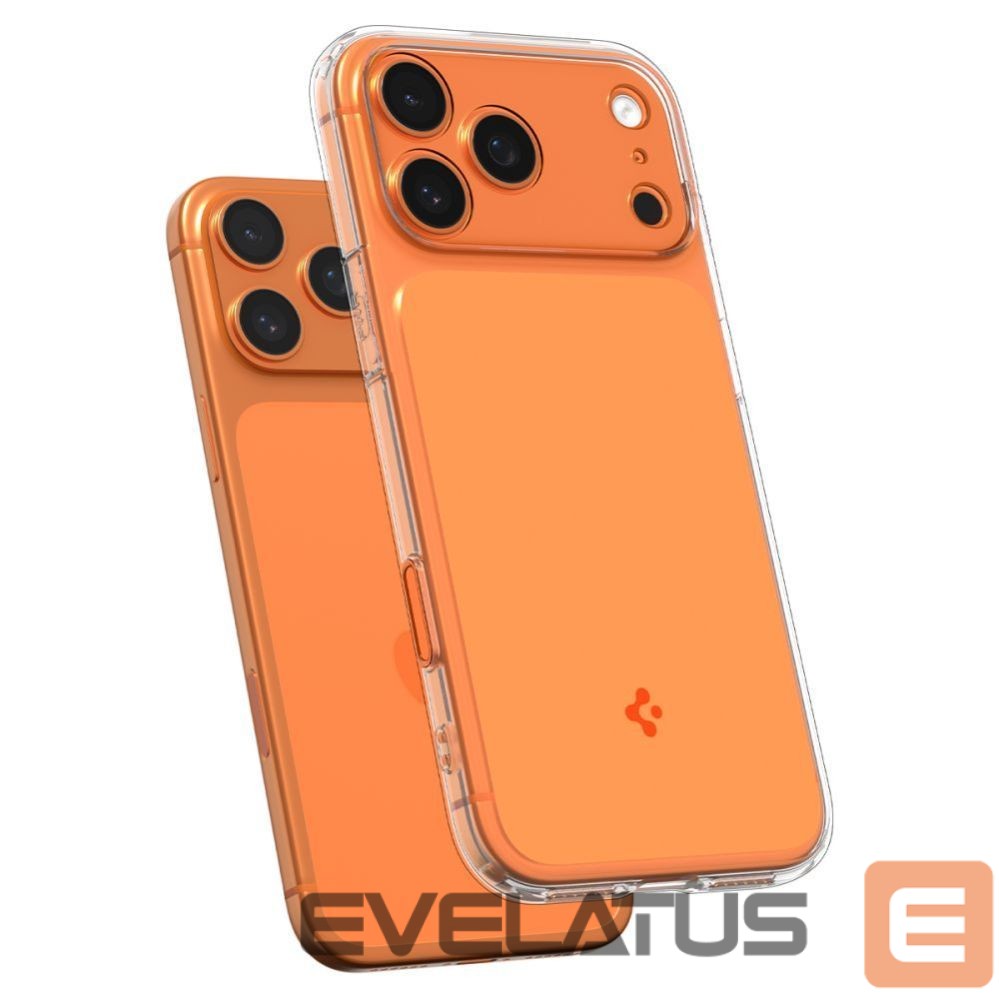 Kitos prekės Spigen Spigen Thin Fit MagSafe Case for iPhone 17 Pro Max - Clear Orange