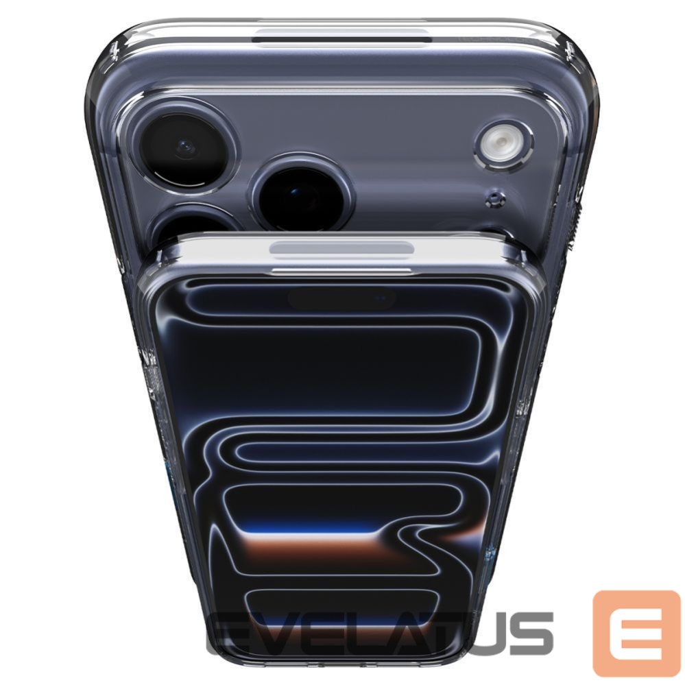 Kitos prekės Spigen Spigen Thin Fit MagSafe Case for iPhone 17 Pro - Clear Navy Blue