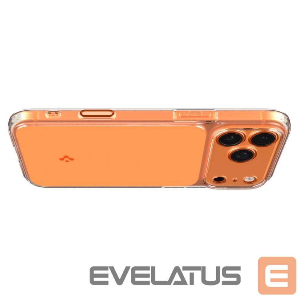 Kitos prekės Spigen Spigen Thin Fit MagSafe Case for iPhone 17 Pro - Transparent Orange