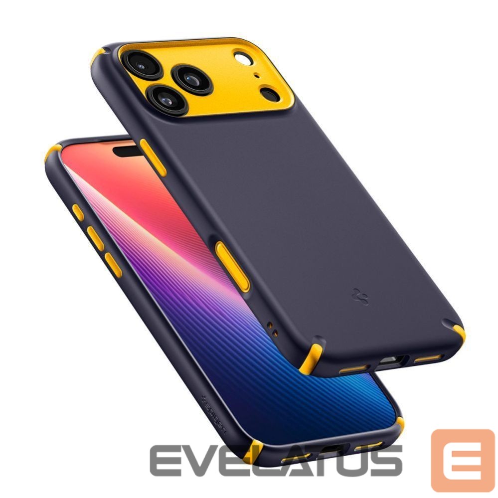 Kitos prekės Spigen Spigen Nano Pop Hybrid MagSafe Case for iPhone 17 Pro Max - Navy Blue