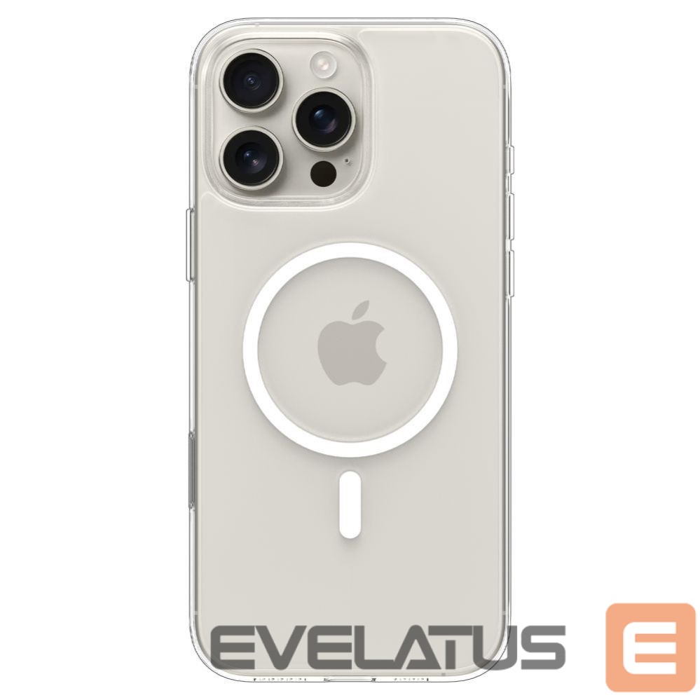 Kitos prekės Spigen Spigen Thin Fit MagSafe Case for iPhone 16 Pro - Clear and White