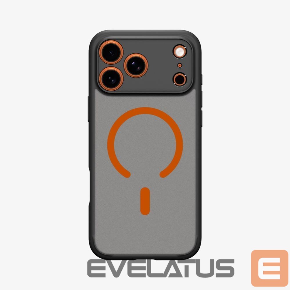 Kitos prekės Spigen Spigen Ultra Hybrid MagSafe Case for iPhone 17 Pro Max - Black and Orange